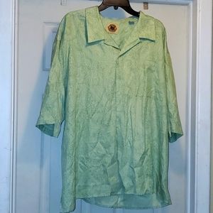 Pusser's West Indies short sleeve button down XL shirt